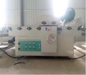 Stellen-Rollen-UVauftragmaschine für Digital-Druck-/-Entstaubungs-Maschine 5m/Min L650mm