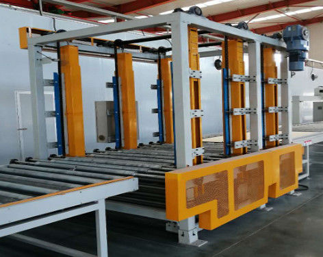 10 Blatt-UVbeschichtungs-Linie Platten-Speicher-Maschine 50HZ 2m/Min Speed