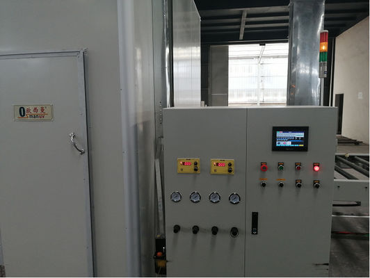 Elektrostatische Spritzmaschine für Digital-Druck, 80mm starke Digital Stellen-UVauftragmaschine 22KW