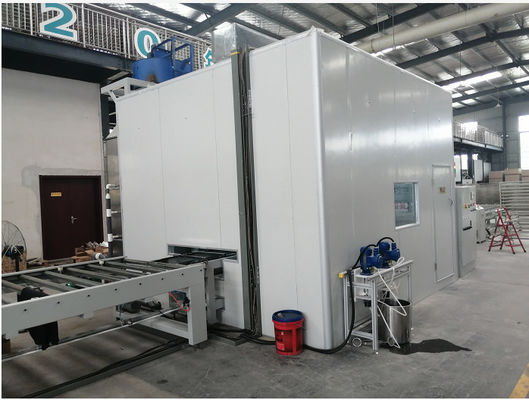 Elektrostatische Spritzmaschine für Digital-Druck, 80mm starke Digital Stellen-UVauftragmaschine 22KW
