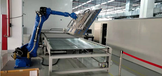 0-180° Sprühbeschichtungsmaschine mit PLC/HMI-Steuerungssystem für 0,1-3 mm Beschichtungsdicke
