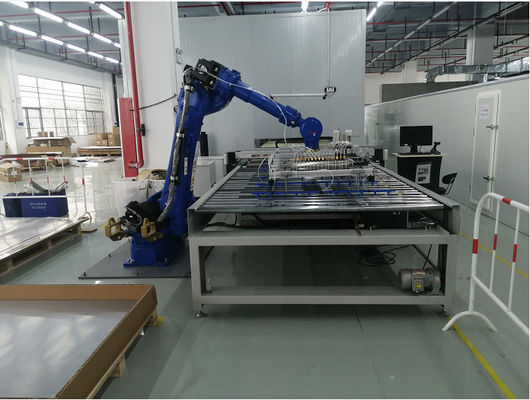 0-180° Sprühbeschichtungsmaschine mit PLC/HMI-Steuerungssystem für 0,1-3 mm Beschichtungsdicke