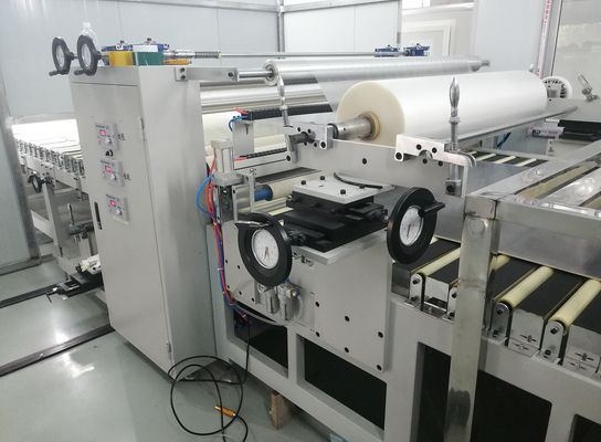 Automatische Schnittfilm-lamellierende Maschine für Glas, PVC-Brett, Bildschirm