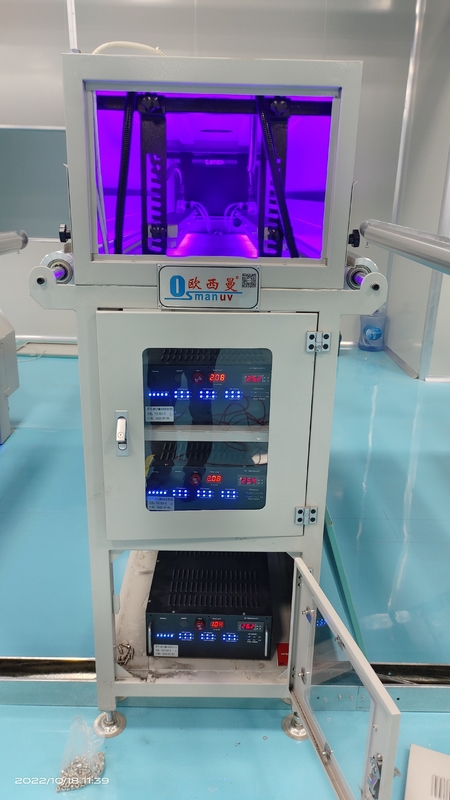 Erweiterte UV-LED-Härtemaschine mit Luftkühlung für 5-20 mm Härtetiefe 365 nm Wellenlänge