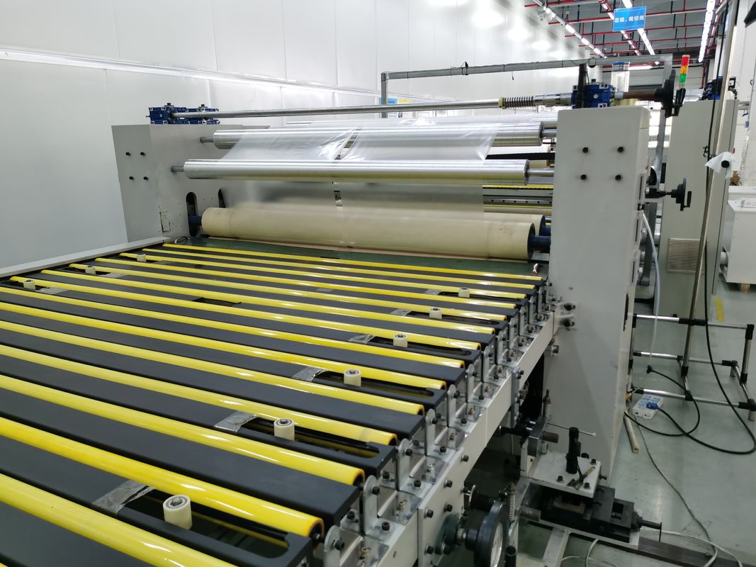 PLC-Steuerungssystem Filmlaminierungsmaschine 0-100 m/min Rückwicklungsgeschwindigkeit für Leistung