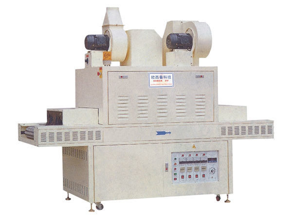 UV-Härtemaschine für die Produktion kleiner Chargen mit kompakter Bauweise 2107 mm x 1390 mm x 1900 mm