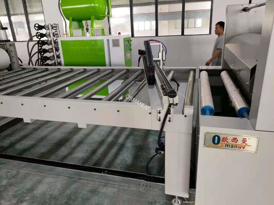 Film Laminating Machine Overall Dimension 6000*2500*1800mm Rewinding Speed 0-100m/min
