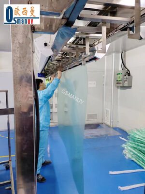 PU Material Curtain Coater Device For Coating Thickness 0.02-2mm