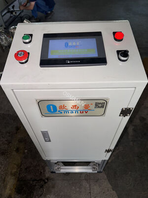 Taiyuan Changyuan Nozzle Used Pulp Molding Coating Machine With 110kg Weight And 400 * 400 * 500 Mm Spray Room