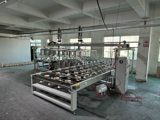 High-Efficiency Spin Coating Production Line for Pulp Molding with Customizable Station Configuration and Integrated Drying System