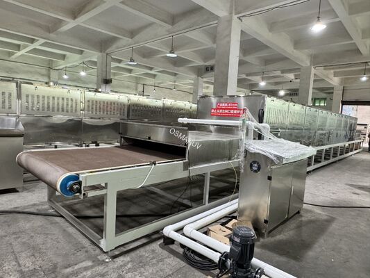 High-Efficiency Microwave Drying Machine for Bamboo Paper and Bagasse Pulp  with Customizable Features