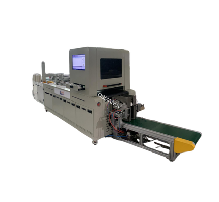 High-speed single-pass digital printer with 150 m/min printing speed customizable up to 2,500 mm width and CMYK + white + varnish configurations