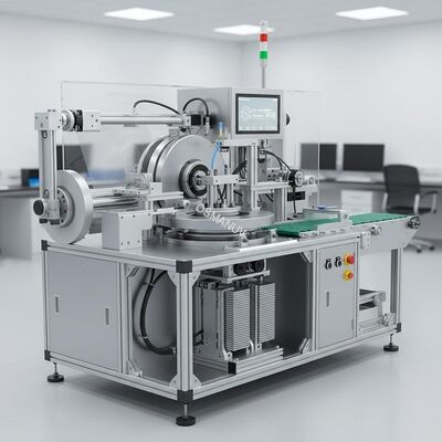 Fully Automatic Roll-to-Plate Imprinting Line for High-Throughput Nanoimprint Lithography with Customizable Pressure
