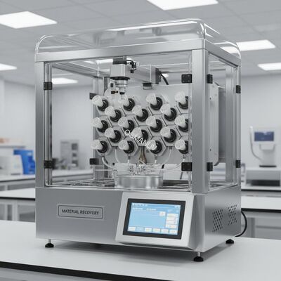 24-Position Spin Coating System with Smart Material Recovery Custom Chuck Nozzle for Minimal Loss