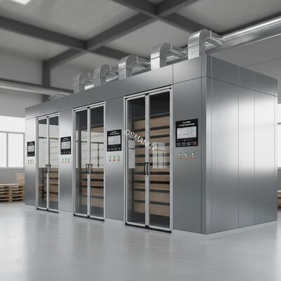 Multi-Zone Folding Door Dryer for Engineered Wood Boards – Tailored Drying Parameters