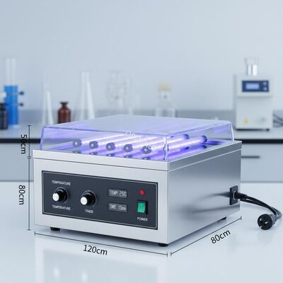 120*80*50cm UV Irradiation Machine For AC220V Power Supply Temperature Control Range 0-99C