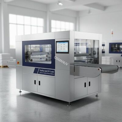 Heating Spot Uv Coater / Automatic Coating Machine ISO9001 W920mm