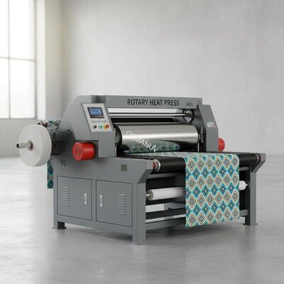 3m/Min 380V Rotary Heat Transfer Machine / Rotary Heat Press Sublimation
