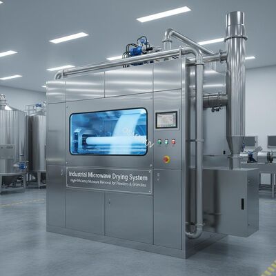 Industrial Microwave Drying System | High-Efficiency Moisture Removal for Powders & Granules