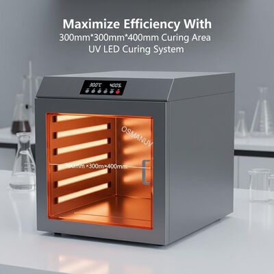 Maximize Efficiency With 300mm*300mm*400mm Curing Area UV LED Curing System