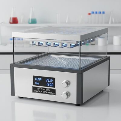 Temperature Control Range 0-99C UV Irradiation Machine for and 60*60cm Irradiation Area