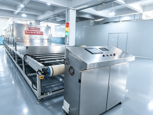 Continuous Tunnel Microwave Dryer with Customizable Power (12-200kW) and PLC Control for Fast Drying (4-20x Faster)