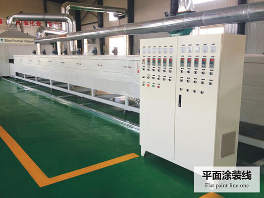Uv Varnish Machine Ultraviolet Rays Coating Line ISO9001 L10000mm