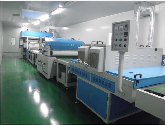 PLC Control Tec Lighting UV Coating Machine 380VAC