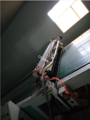 620Mm Width Pneumatic Curtain Coater 50m/Min Pulley Structure
