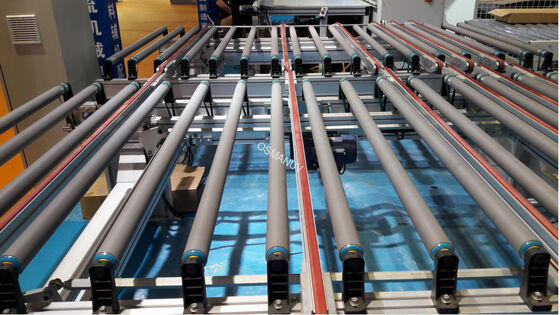 2m*0.6m*1.5m Conveyor Belt Machine with Rubber Belt Automatic Operation
