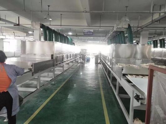 Temperature Range 50-200C Microwave Vacuum Dryer for Food Processing