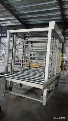10 Blatt-UVbeschichtungs-Linie Platten-Speicher-Maschine 50HZ 2m/Min Speed