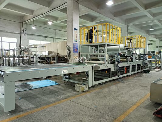Innovatives Design Energieeffizienter Betrieb Schrottbeschichtungsanlage Extrudierte Platte