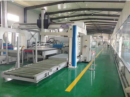 LICHTHÄRTUNGS-Spray-Beschichtungs-Maschine PLC-Steuerkalziumkieselsäureverbindungs-Brett MDF-Brett-388kw UV