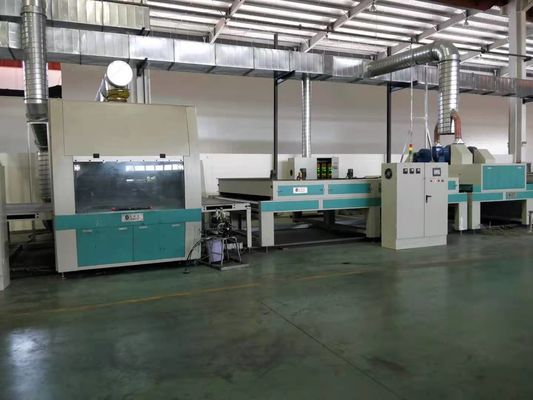 Spray-Beschichtungs-Maschine mit Förderer-System-technischer Beleuchtung 380V 28kw