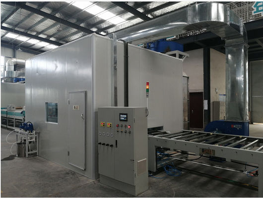 Elektrostatische Spritzmaschine für Digital-Druck, 80mm starke Digital Stellen-UVauftragmaschine 22KW