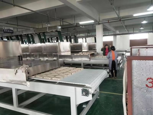 Industrieller Mikrowellentrockner für Lunchbox Papierfach Karton