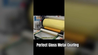 Hochglanz-Metallblechwalzenbeschichtungsmaschine